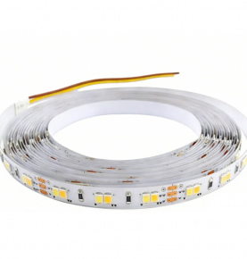 DC24V 2835 LED strip with 168 LEDs per meter Dual White