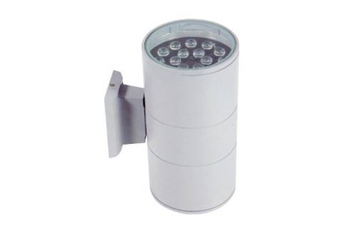 Cylinder LED Up Down Wall Sconce 2x18Watts