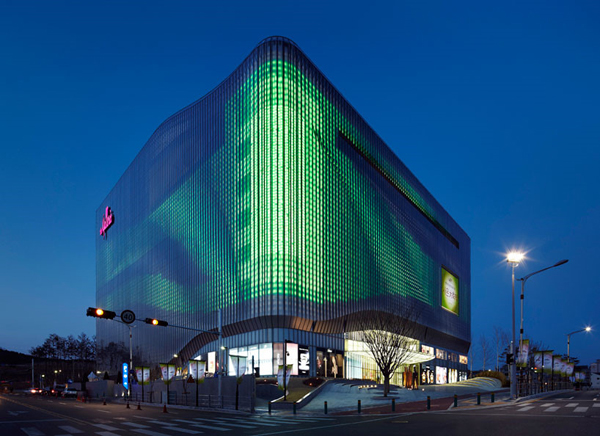 Seoul, South Korea lotte center lighting design, elegant and pleasant!